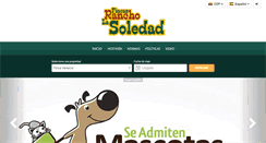 Desktop Screenshot of fincasrancholasoledad.com